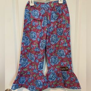 Matilda Jane girls ruffle pants, size 8